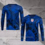United States Away Shirt 2022 Long Sleeve