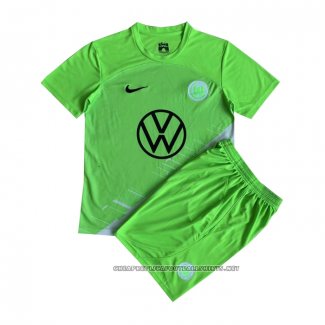 Wolfsburg Home Shirt 2023-2024 Kid