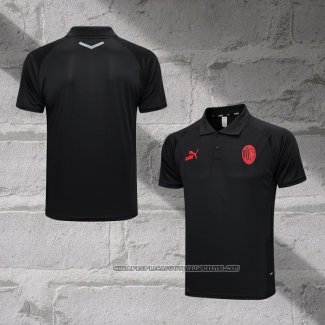 AC Milan Shirt Polo 2023-2024 Black