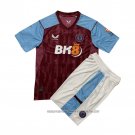 Aston Villa Home Shirt 2023-2024 Kid
