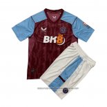 Aston Villa Home Shirt 2023-2024 Kid