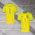 Brazil Player Alisson Home Shirt 2022