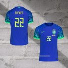 Brazil Player Bremer Away Shirt 2022