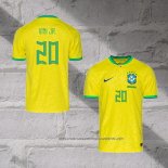 Brazil Player Vini Jr. Home Shirt 2022