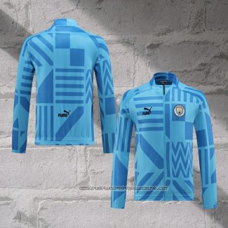 Jacket Manchester City 2022-2023 Light Blue