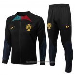 Jacket Tracksuit Portugal 2022-2023 Black