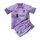 Liverpool Home Goalkeeper Shirt 2022-2023 Kid