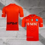 Napoli Goalkeeper Shirt 2023-2024 Orange Thailand