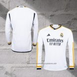 Real Madrid Home Shirt 2023-2024 Long Sleeve