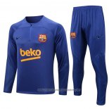 Sweatshirt Tracksuit Barcelona 2022-2023 Blue