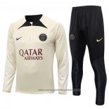 Sweatshirt Tracksuit Paris Saint-Germain 2023-2024 Kid Yellow