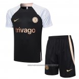 Tracksuit Chelsea 2023-2024 Short Sleeve Black - Shorts