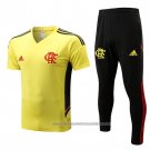 Tracksuit Flamengo 2022-2023 Short Sleeve Yellow