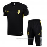 Tracksuit Juventus 2023-2024 Short Sleeve Black - Shorts