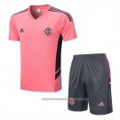 Tracksuit SC Internacional 2022-2023 Short Sleeve Rosa - Shorts