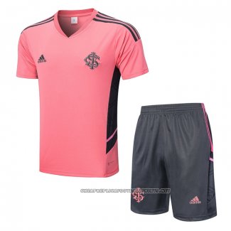 Tracksuit SC Internacional 2022-2023 Short Sleeve Rosa - Shorts