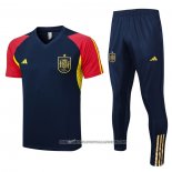 Tracksuit Spain 2023-2024 Short Sleeve Blue