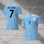 Uruguay Player De La Cruz Home Shirt 2022