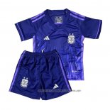 Argentina Away Shirt 2022 Kid