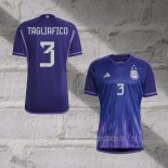 Argentina Player Tagliafico Away Shirt 2022