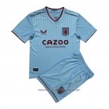 Aston Villa Away Shirt 2022-2023 Kid