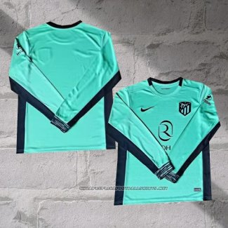 Atletico Madrid Third Shirt 2023-2024 Long Sleeve