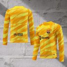 Barcelona Goalkeeper Shirt 2023-2024 Long Sleeve Yellow