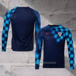 Croatia Away Shirt 2022 Long Sleeve