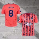 Everton Player Onana Away Shirt 2023-2024