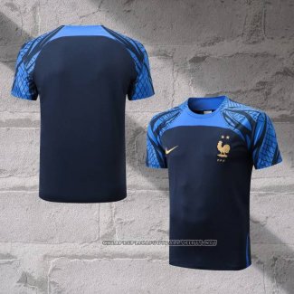 France Training Shirt 2022-2023 Blue