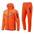 Hooded Tracksuit Barcelona 2022-2023 Orange
