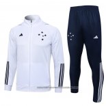 Jacket Tracksuit Cruzeiro 2023-2024 White