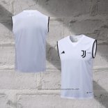 Juventus Training Shirt 2023-2024 Without Sleeves White