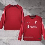 Liverpool Home Shirt 2022-2023 Long Sleeve