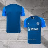 Manchester United Training Shirt 2023-2024 Blue