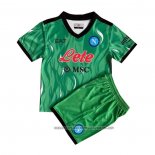 Napoli Goalkeeper Shirt 2021-2022 Kid Green