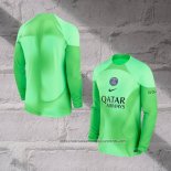 Paris Saint-Germain Goalkeeper Shirt 2022-2023 Long Sleeve Green