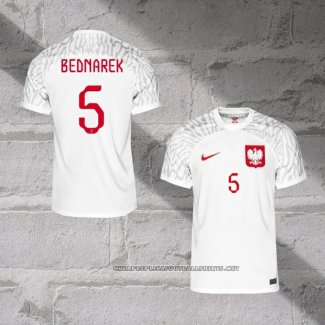 Poland Player Bednarek Home Shirt 2022