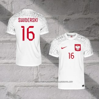 Poland Player Swiderski Home Shirt 2022