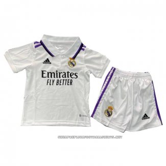 Real Madrid Home Shirt 2022-2023 Kid