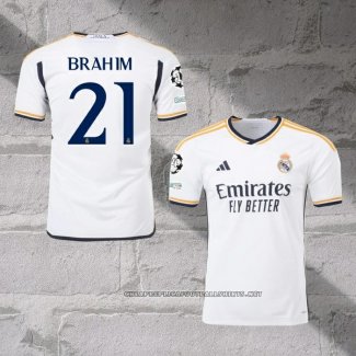 Real Madrid Player Brahim Home Shirt 2023-2024