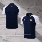 Real Madrid Shirt Polo 2022-2023 Blue