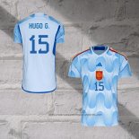 Spain Player Hugo G. Away Shirt 2022
