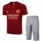 Tracksuit Arsenal 2023-2024 Short Sleeve Red - Shorts