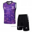 Tracksuit Juventus 2023-2024 Without Sleeves Purpura