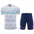 Tracksuit Olympique Marseille 2022-2023 Short Sleeve Grey - Shorts