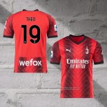 AC Milan Player Theo Home Shirt 2023-2024