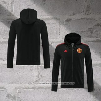 Chaqueta con Capucha del Manchester United 2022-2023 Black