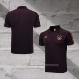 Germany Shirt Polo 2022-2023 Brown