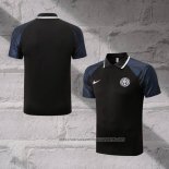 Inter Milan Shirt Polo 2022-2023 Black